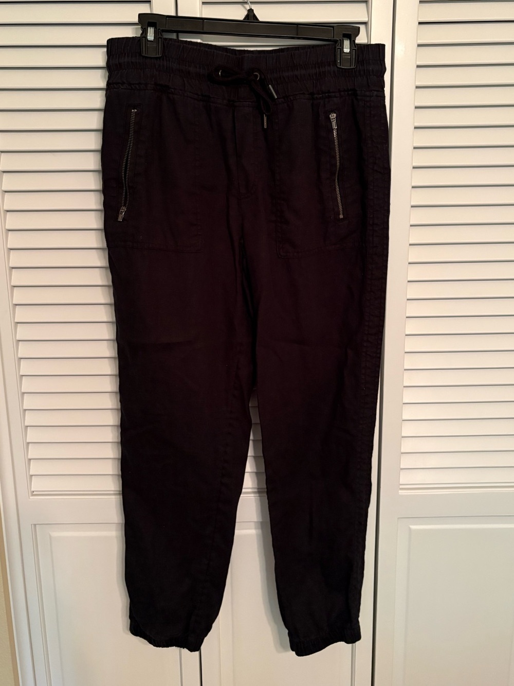 Athleta Cabo Line Jogger Pants Black Women’s Size 6